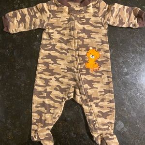Camouflage onesie